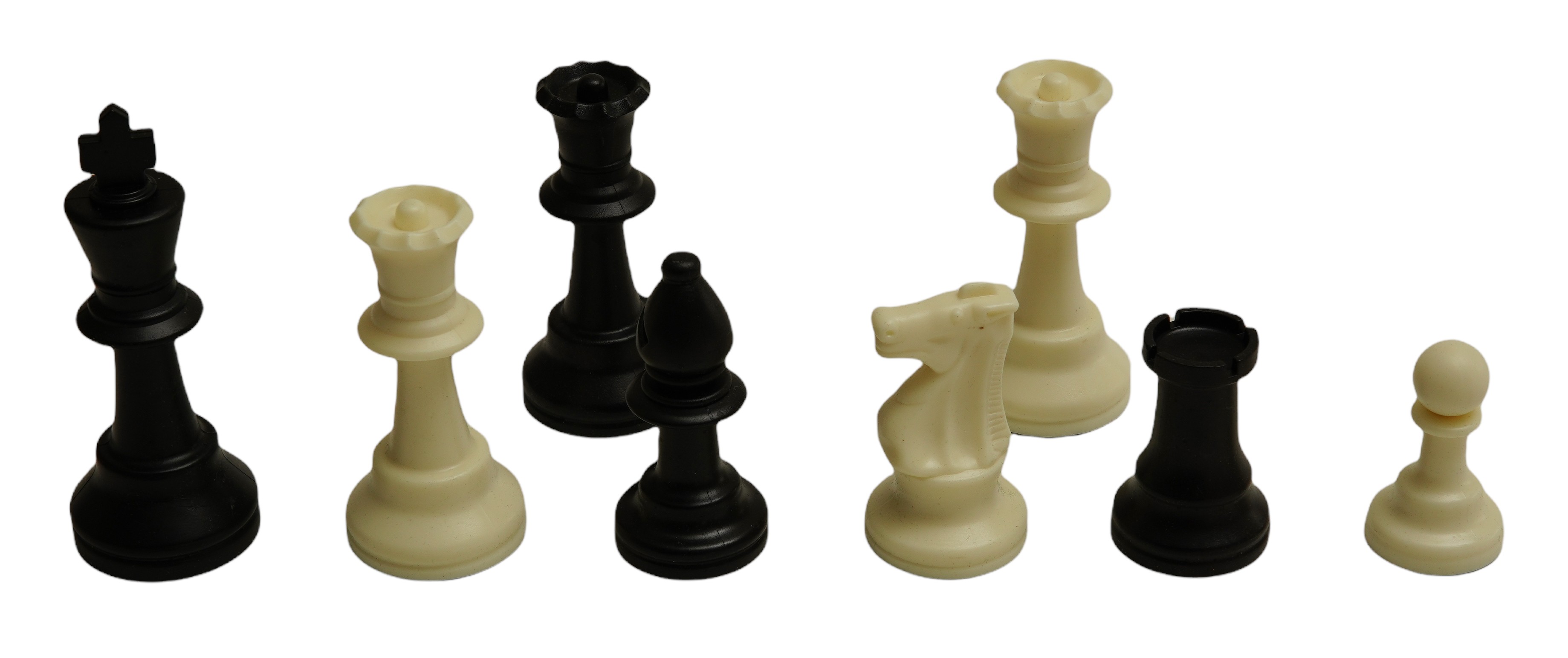 The Professional  Tournament  Chessmen with Two Extra Queens