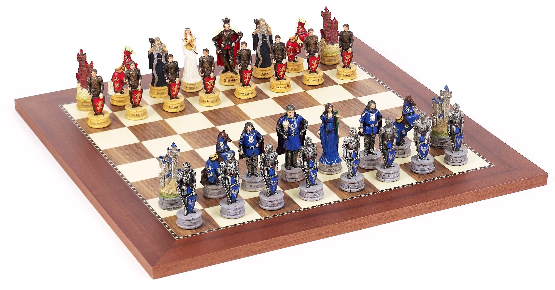 King Arthur Chessmen & Champion Board