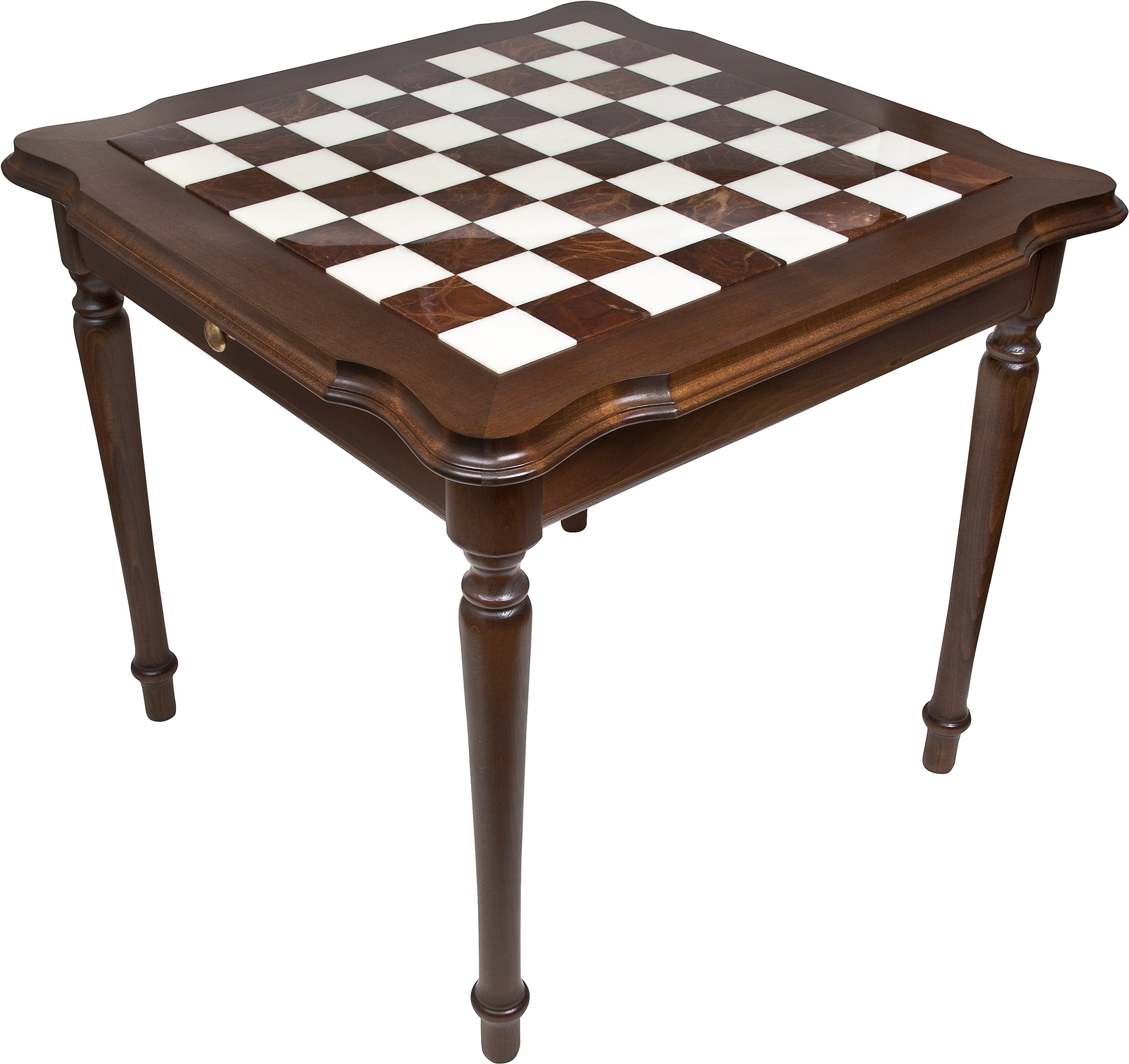 Kings Chess Marble Table Made in Italy