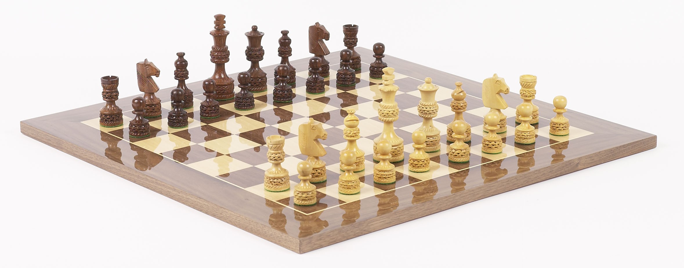 Designer Staunton Chessmen & Master Board