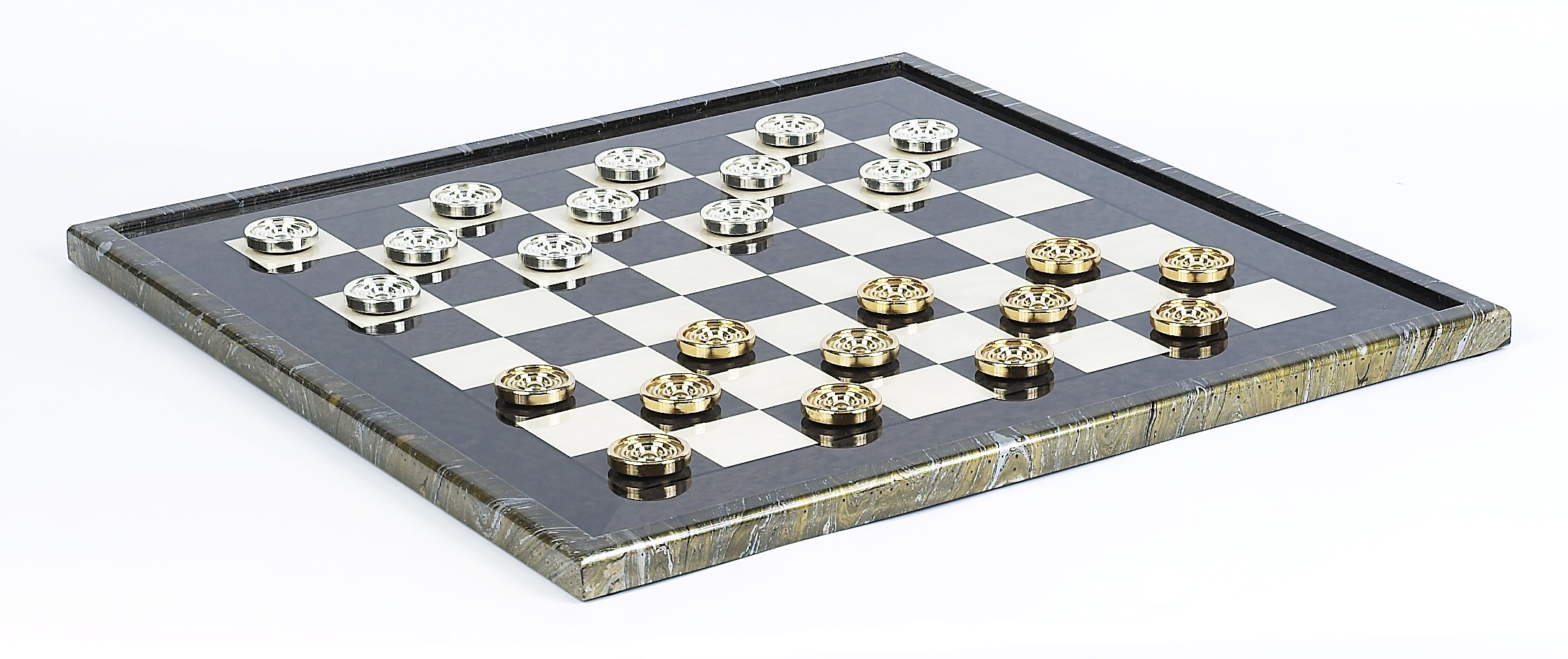 Giant Gold Checkers & Magnificent Board