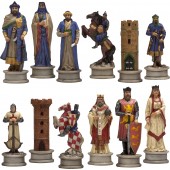 Crusader Chessmen 