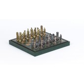 Hannibal Roman Chessmen & Cabinet Board