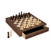 Games Compedium Chess & Checkers Set with Two Extra Queens