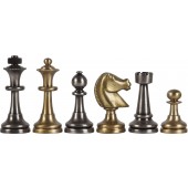 Brass Staunton Chessmen from Italy